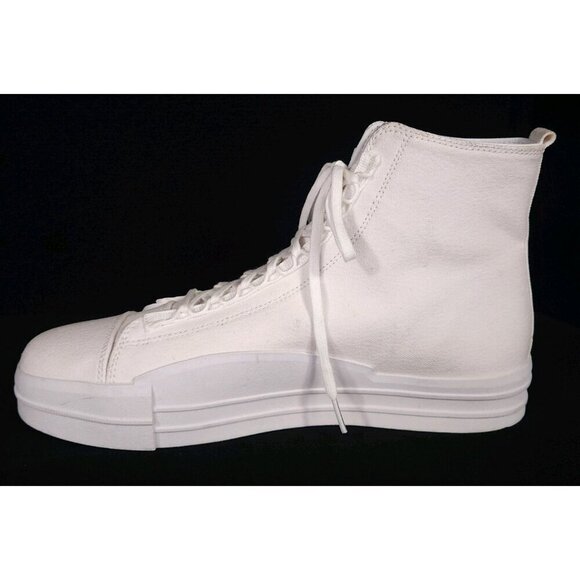 Adidas Y-3 Yuben Mid Sneaker Size 45 1/3 US 11 Mens White EF2654 $269 - Picture 9 of 12